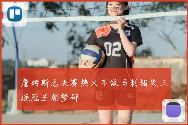 詹姆斯总决赛热火不敌马刺错失三连冠王朝梦碎
