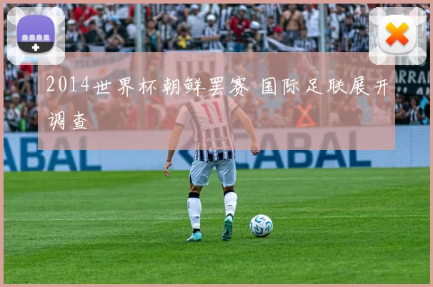 2014世界杯朝鲜罢赛 国际足联展开调查