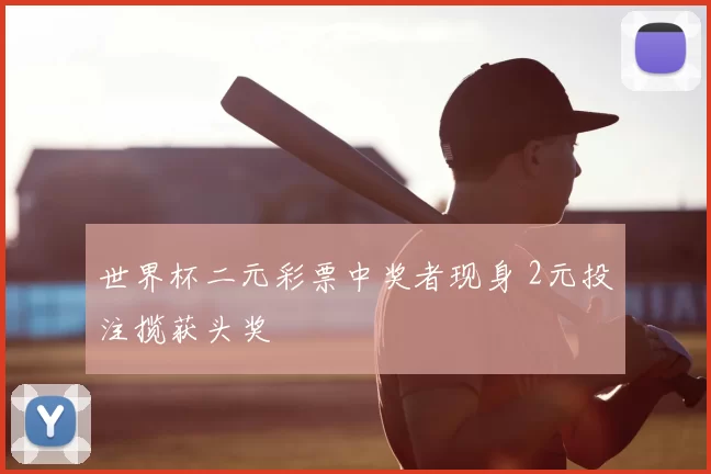 世界杯二元彩票中奖者现身 2元投注揽获头奖