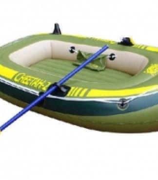 橡皮艇猎豹二人钓鱼船 便携灵活的水上垂钓伴侣